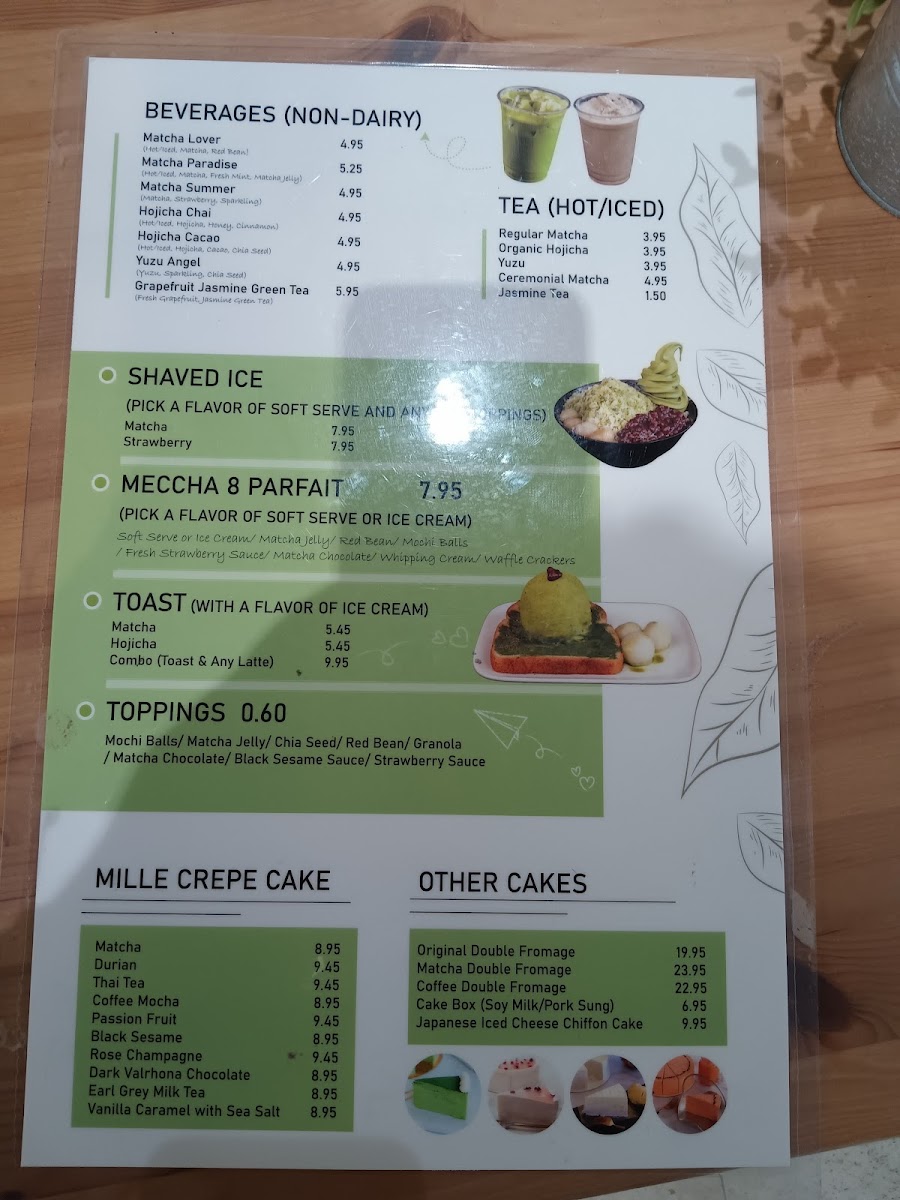 Ninja Matcha Photo Menu 9