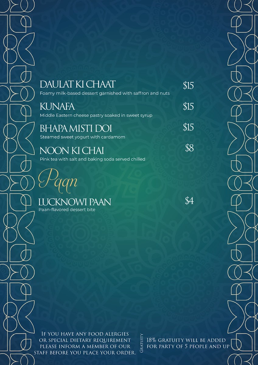 Jashn Photo Menu 4