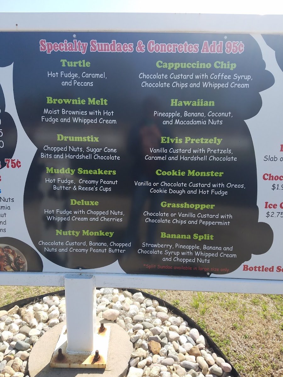 Lix Frozen Custard Photo Menu 3
