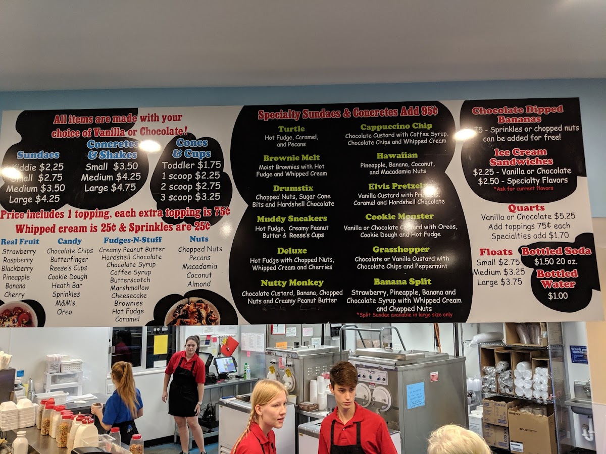 Lix Frozen Custard Photo Menu 4