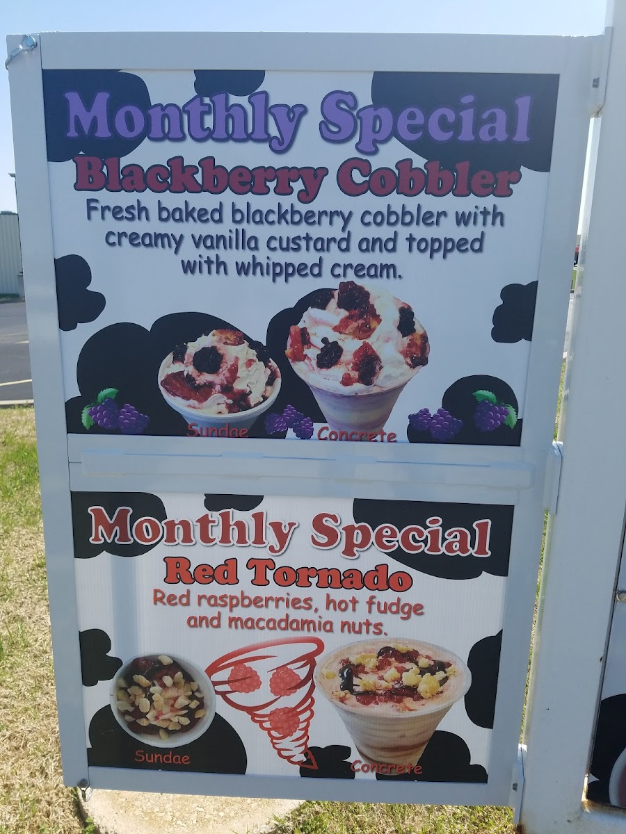 Lix Frozen Custard Photo Menu 5