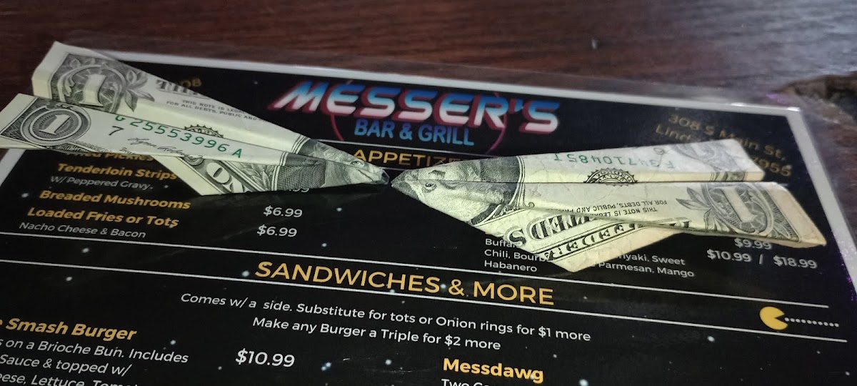Messer's Bar & Grill Photo Menu 9