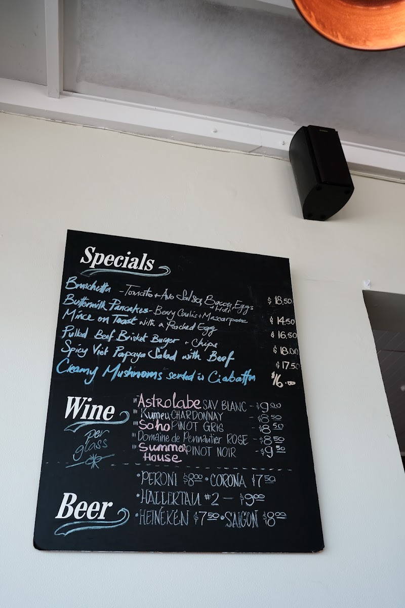 The Parkside Cafe & Restaurant Photo Menu 6