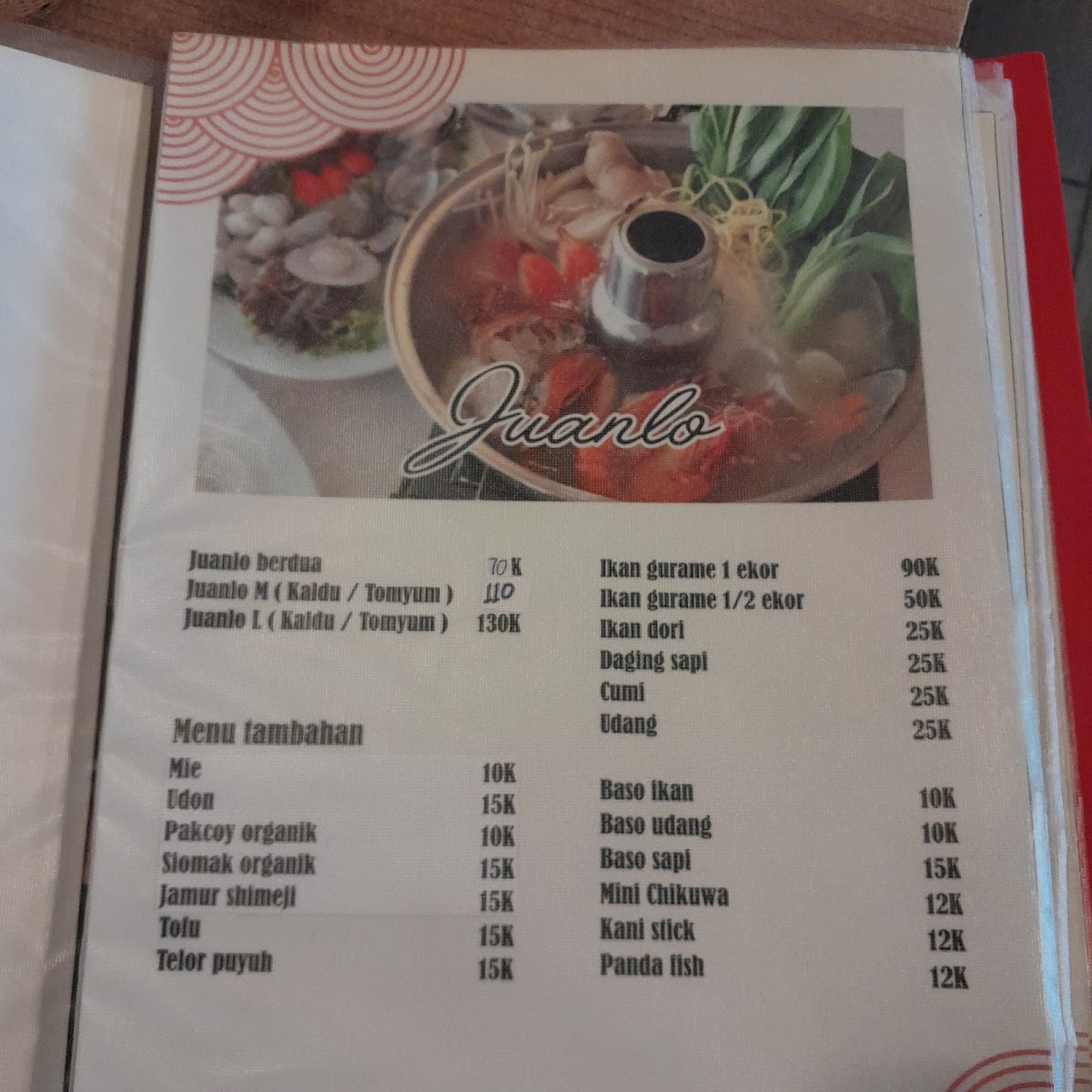 Samudra Resto & Cafe Photo Menu 3