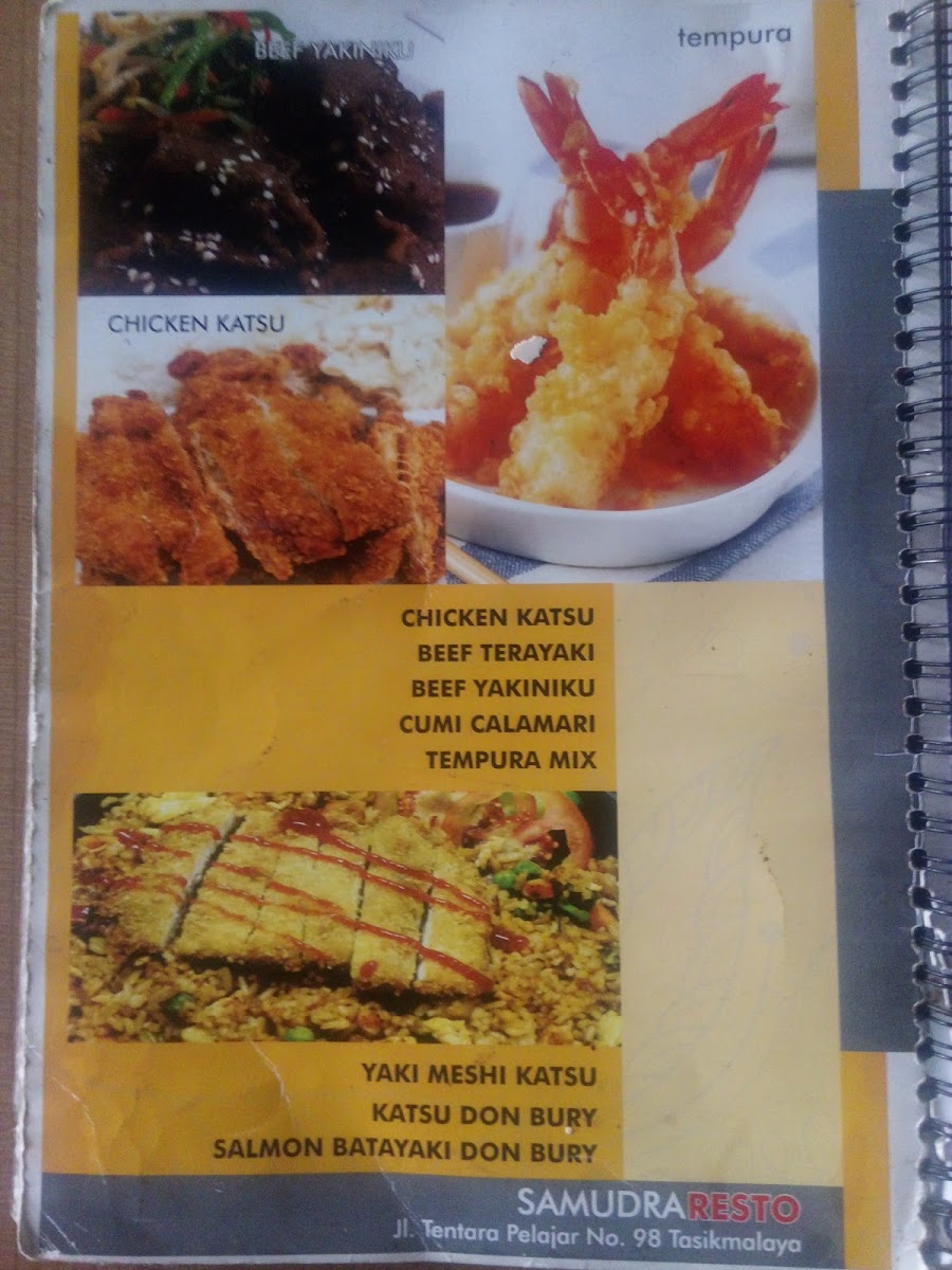 Samudra Resto & Cafe Photo Menu 9