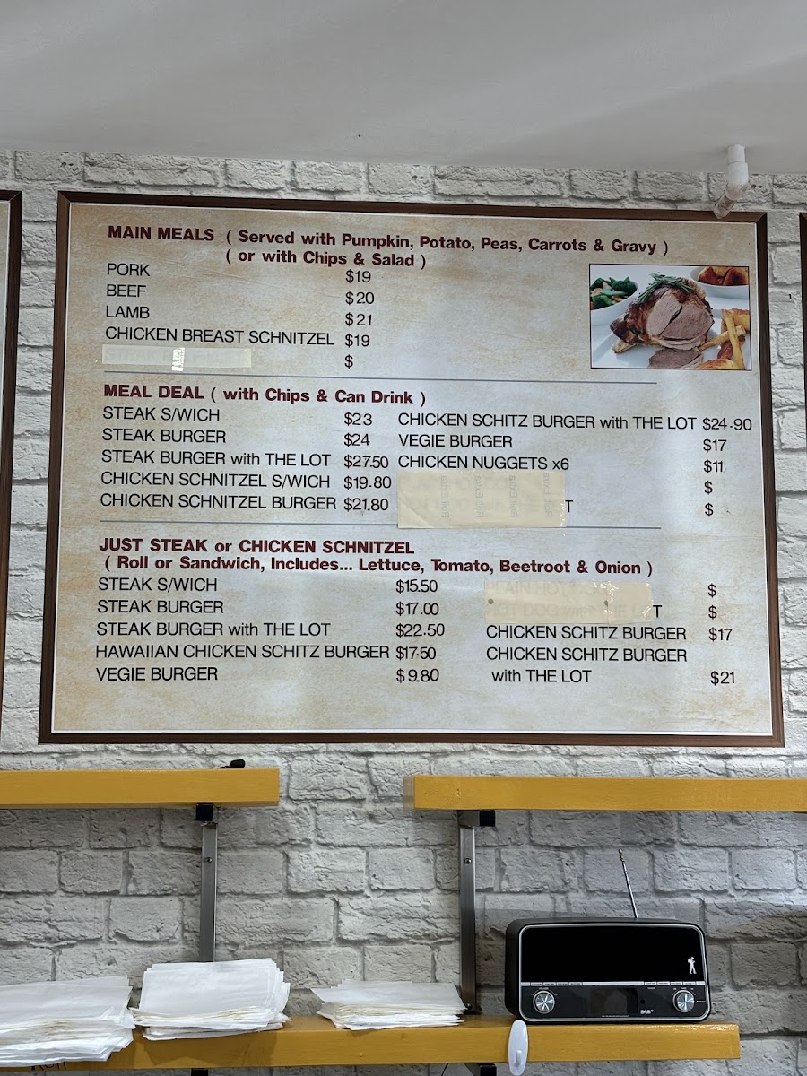 Crestwood Carvery and Cafe Photo Menu 2