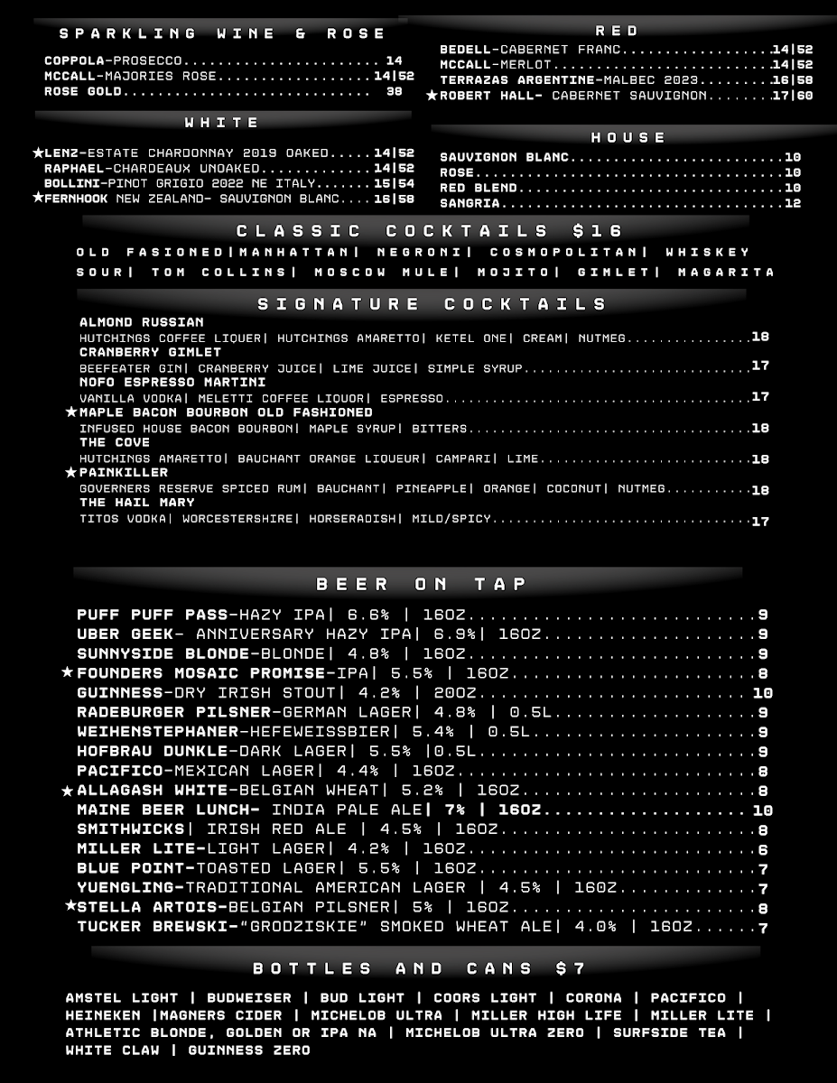 Tuckers Taproom & Smokehouse Photo Menu 3