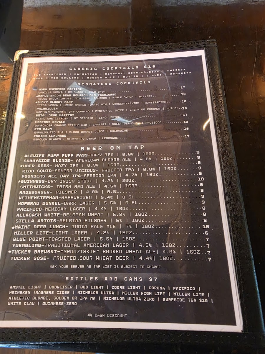 Tuckers Taproom & Smokehouse Photo Menu 9