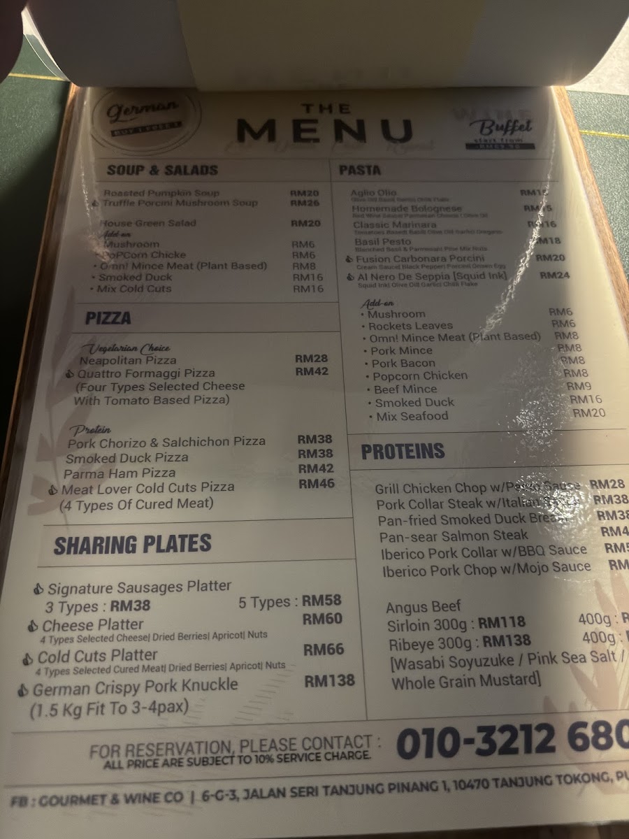 Gourmet & Wine Co. Photo Menu 8