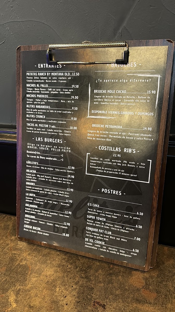 Güelito's Burger Photo Menu 4
