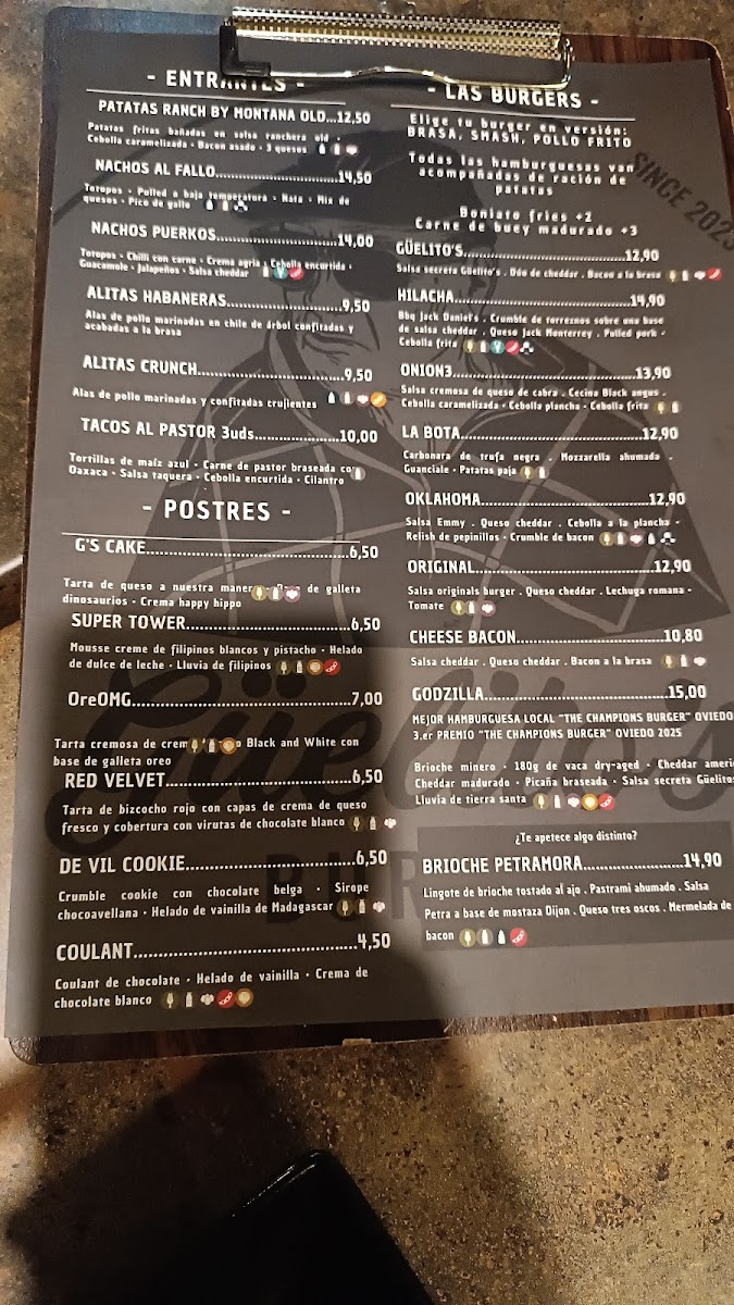 Güelito's Burger Photo Menu 5