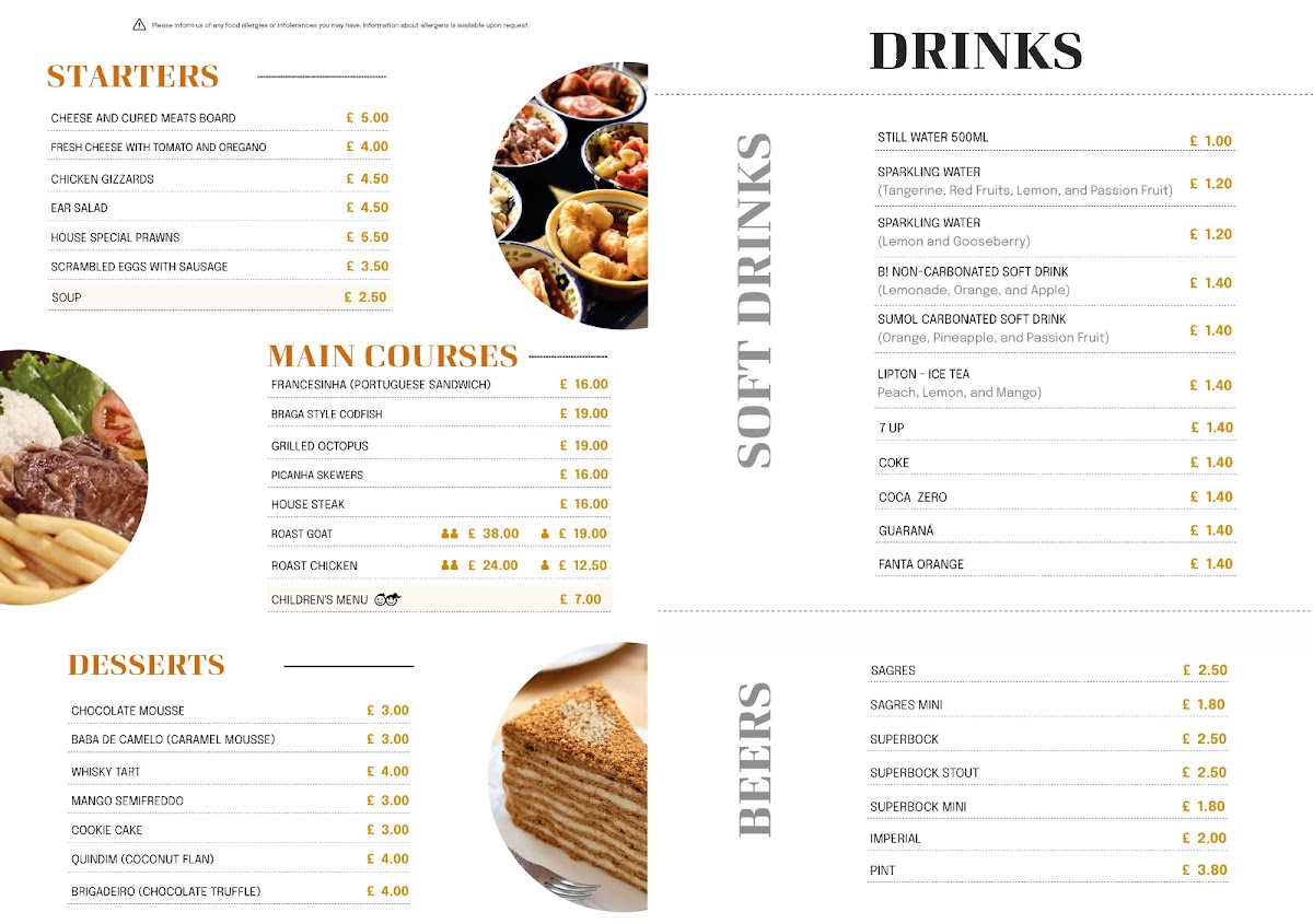 7 pecados restaurant Photo Menu 1