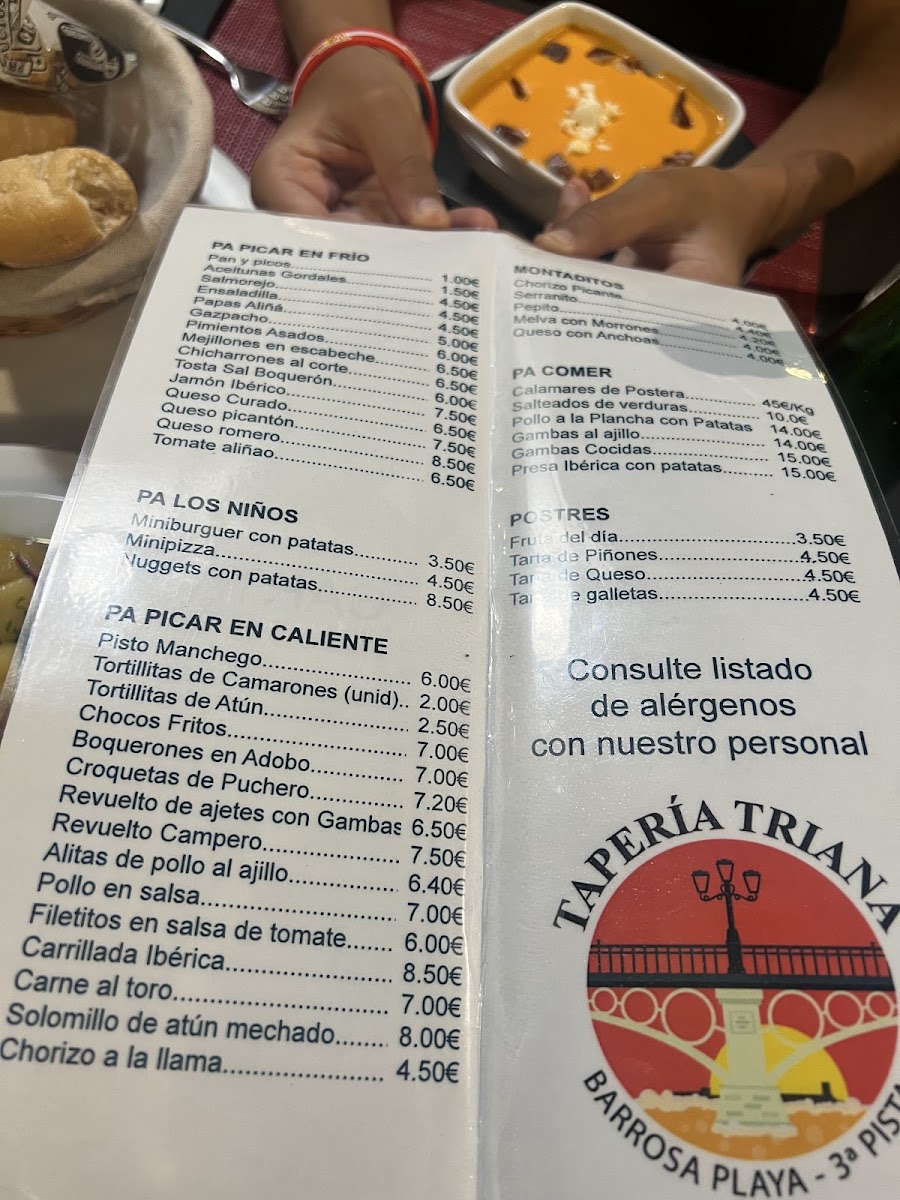 Tapería Triana Photo Menu 2