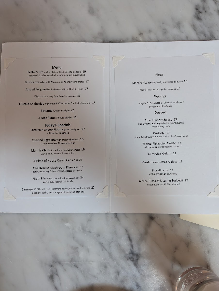 Bar del Monte Photo Menu 3