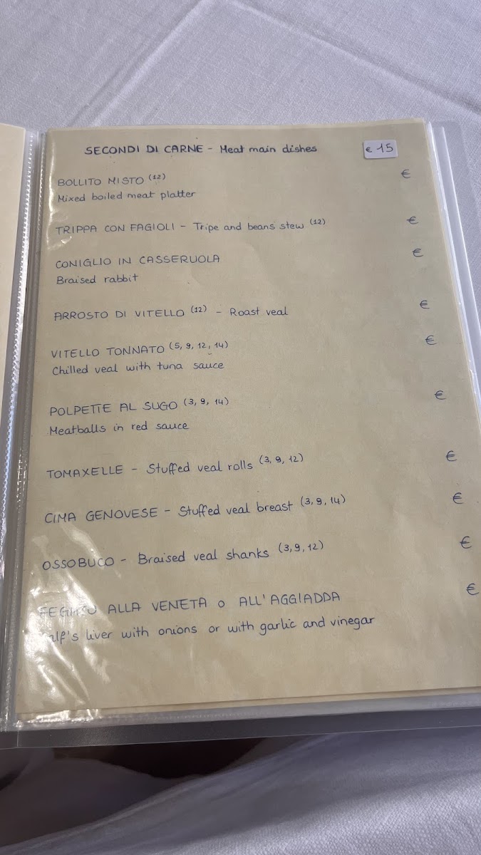 Trattoria Munsù Photo Menu 2
