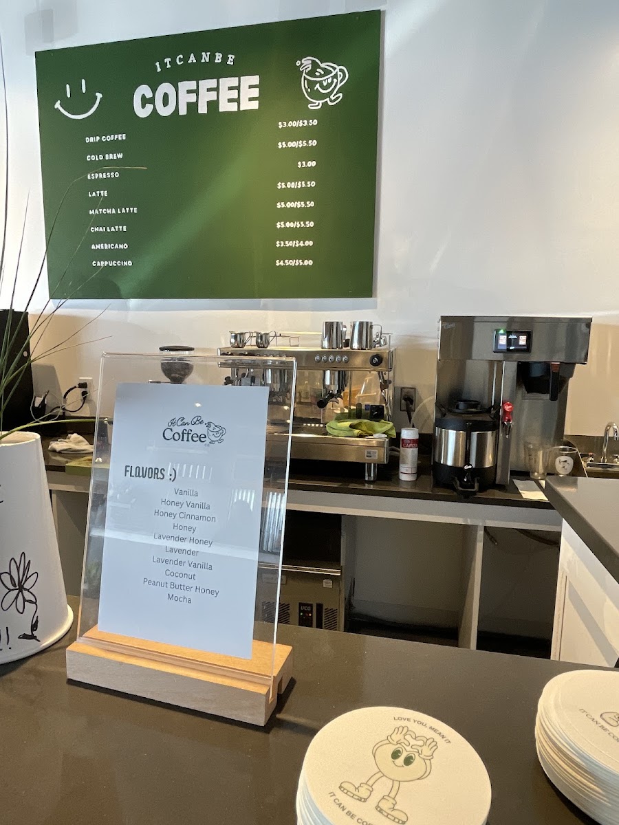 It Can Be Coffee Co Photo Menu 4