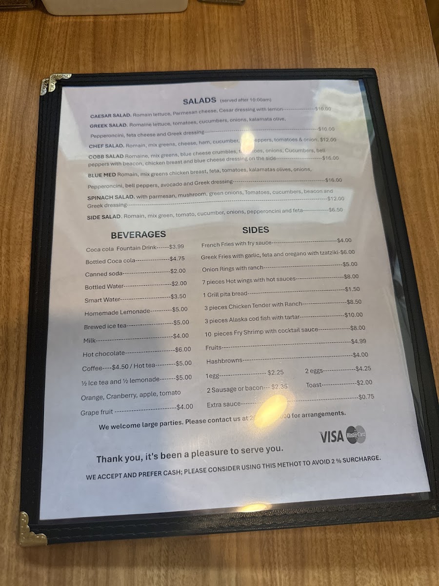 Kostas Opa Greek Restaurant Photo Menu 4