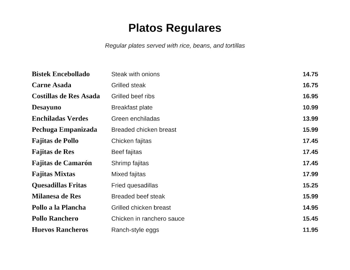 El Bigotaco’s Taqueria Photo Menu 7