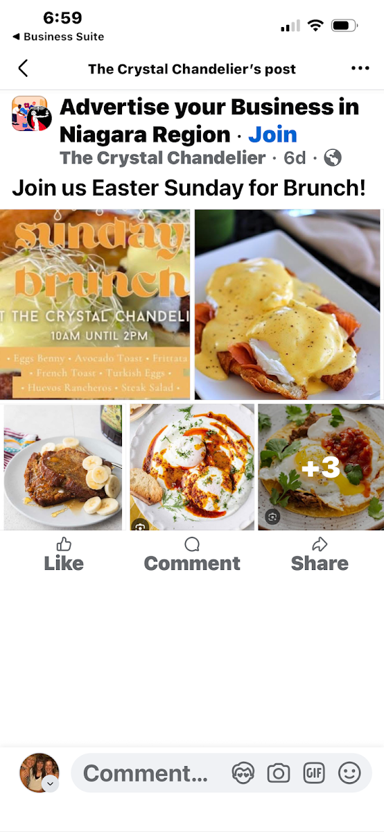 Crystal Chandelier Cafe Etc. Photo Menu 3