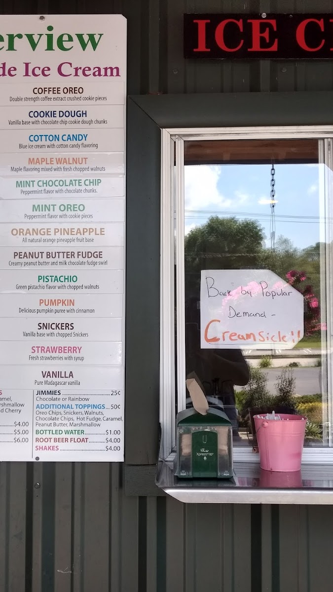 Riverview Ice Cream Photo Menu 6