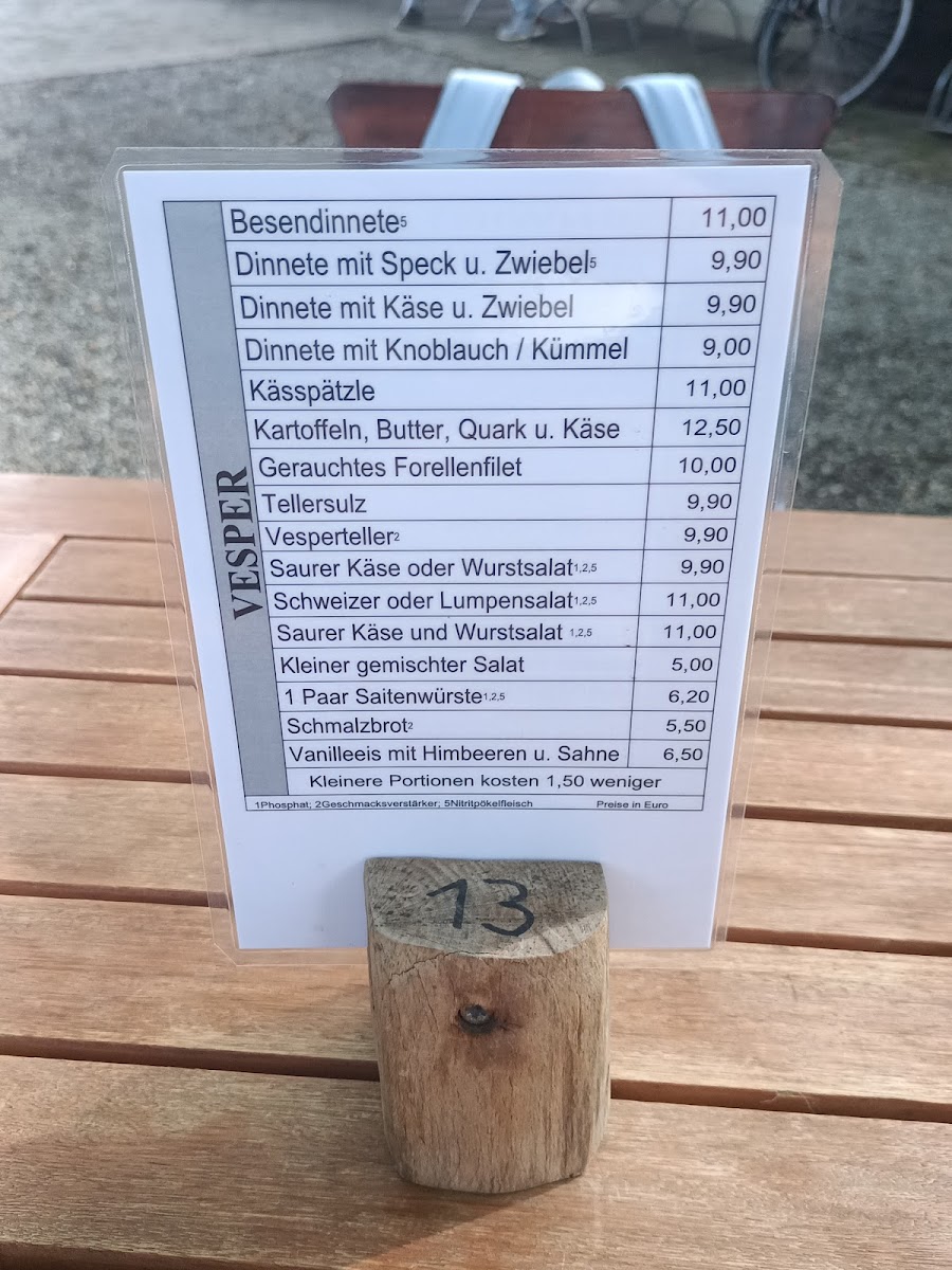 Besenwirtschaft Leuthold Photo Menu 4