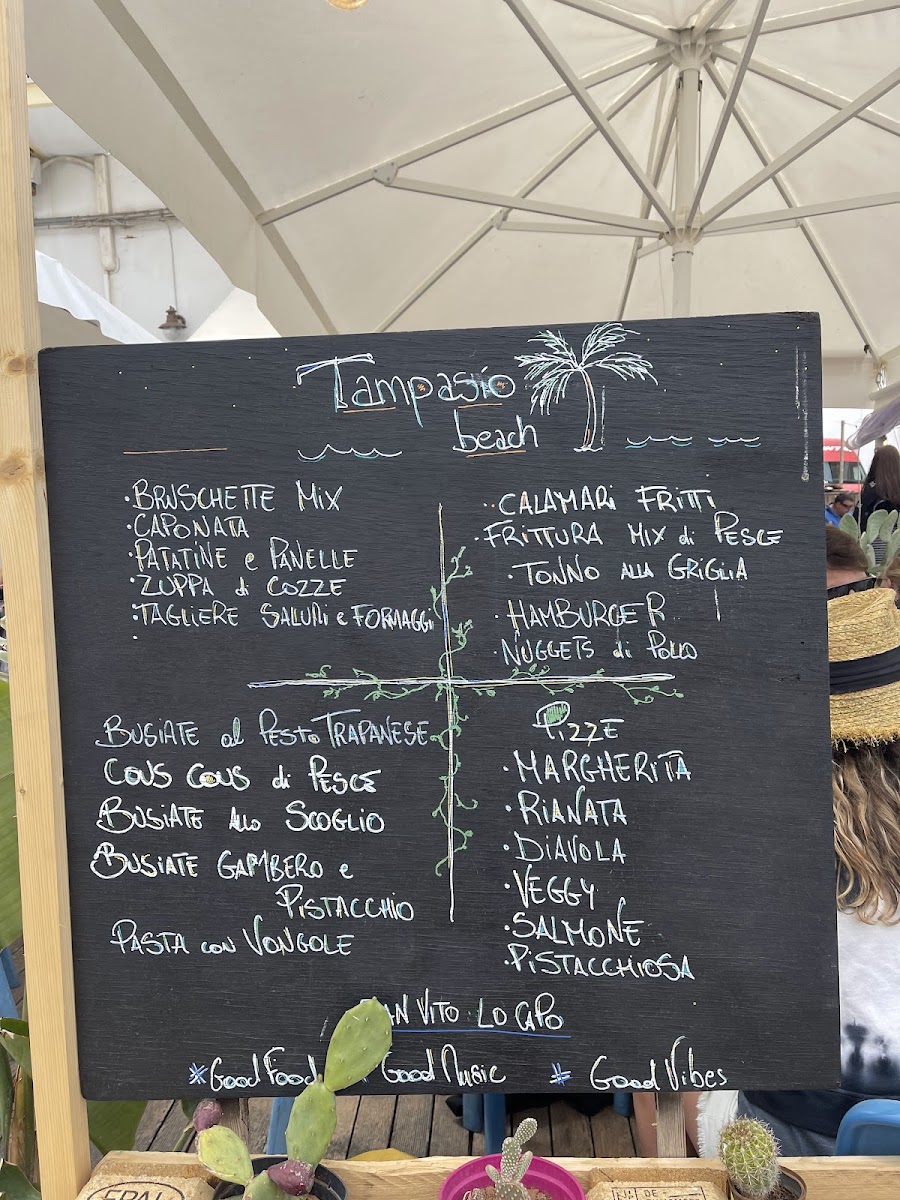 Tampasio Beach Photo Menu 2