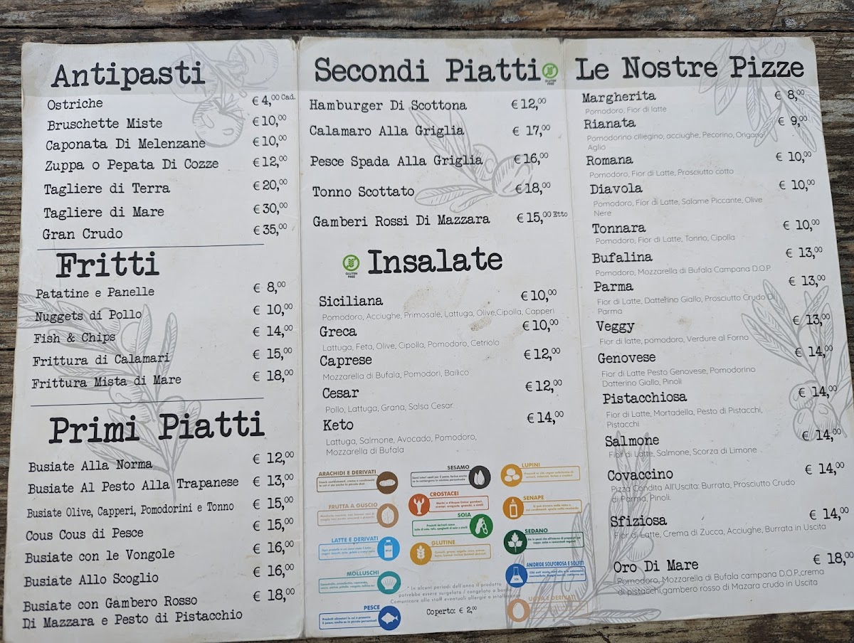Tampasio Beach Photo Menu 4
