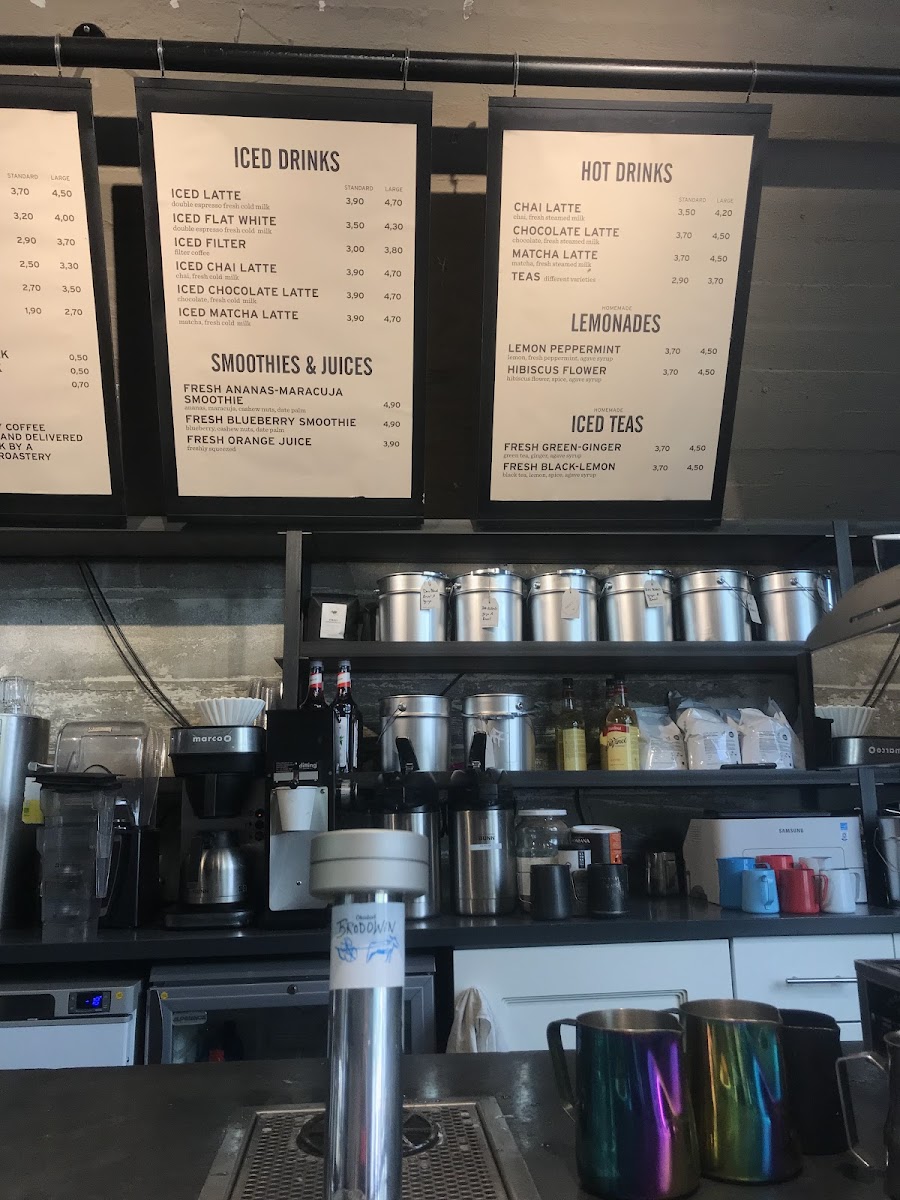Pure Origins Estate Coffee Photo Menu 6