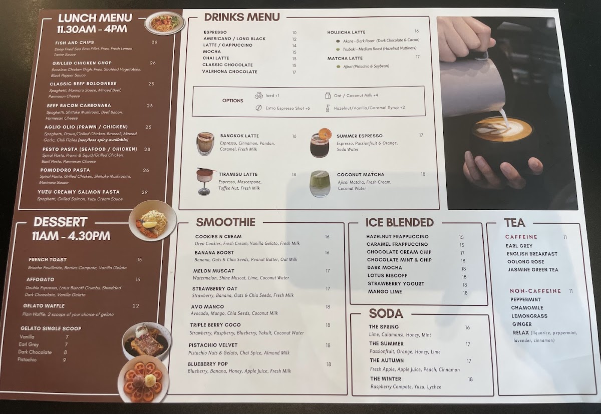 Mons Bakehouse - The Northbank Photo Menu 1