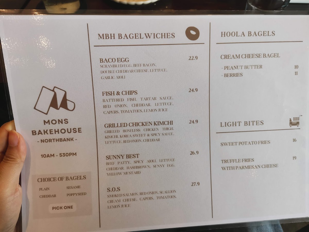 Mons Bakehouse - The Northbank Photo Menu 7