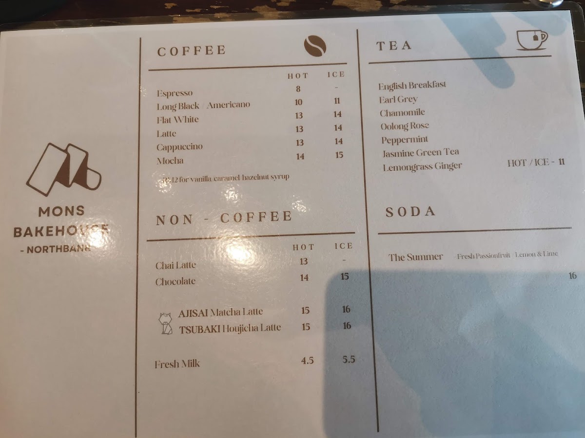 Mons Bakehouse - The Northbank Photo Menu 8