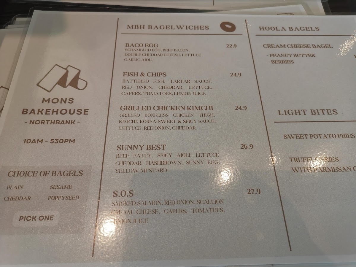 Mons Bakehouse - The Northbank Photo Menu 9