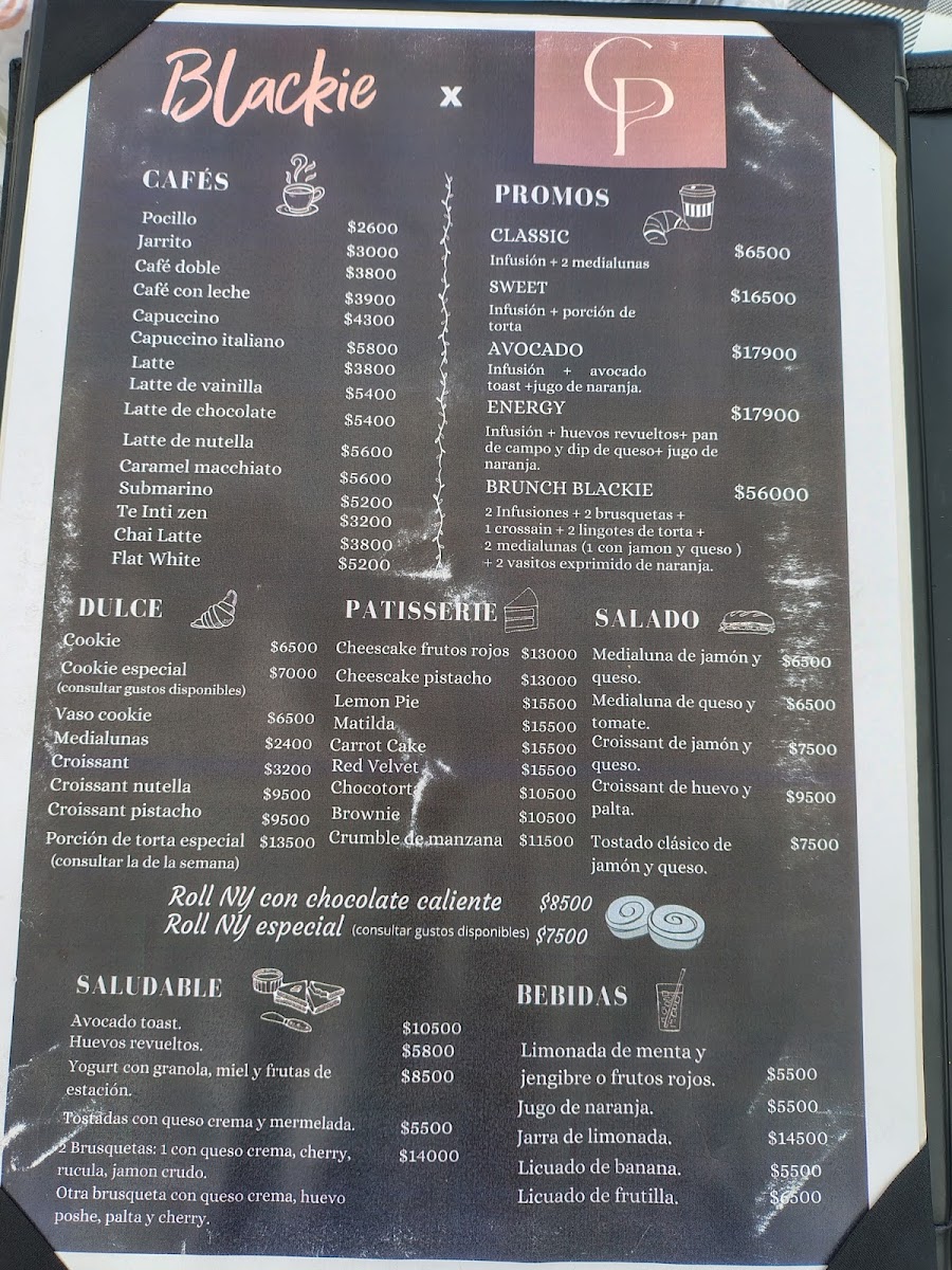 Blackie Photo Menu 1