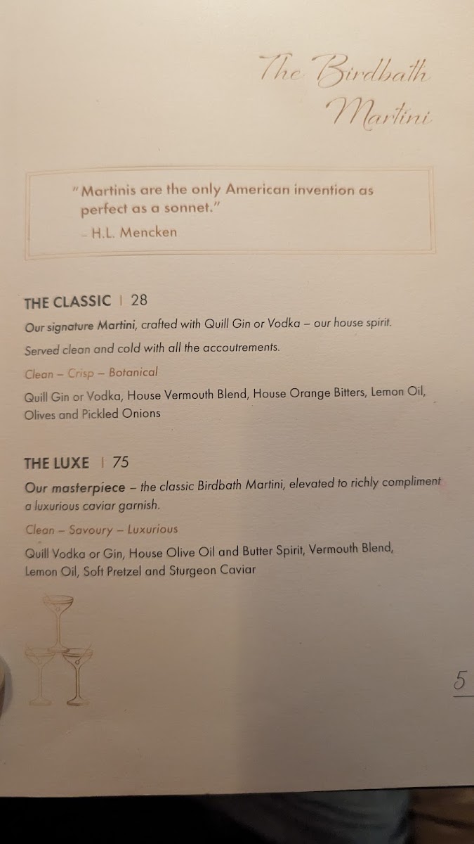 LIBRARY BAR Photo Menu 10