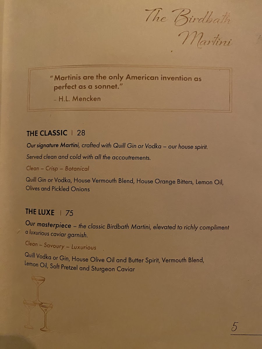 LIBRARY BAR Photo Menu 2