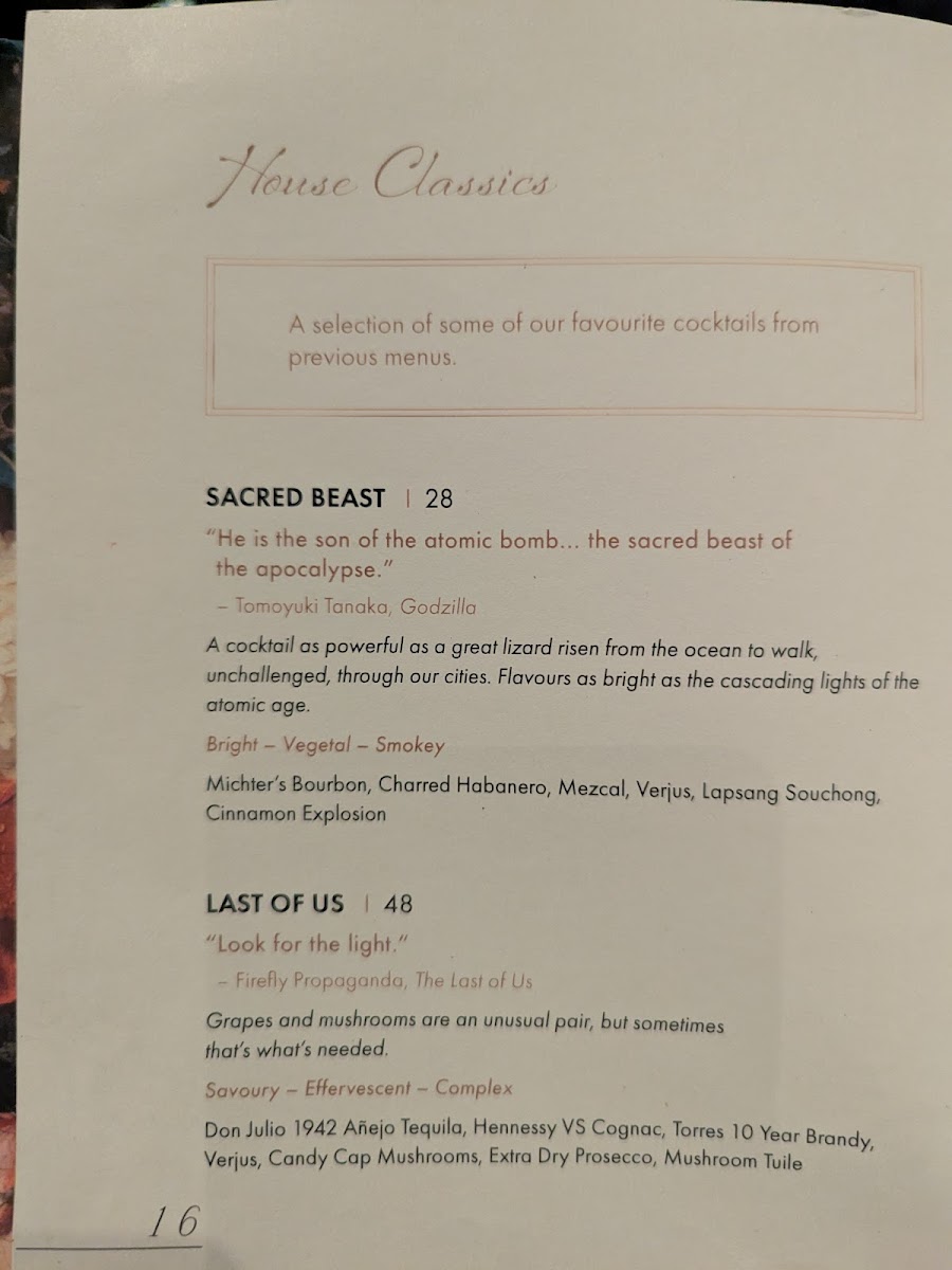 LIBRARY BAR Photo Menu 3