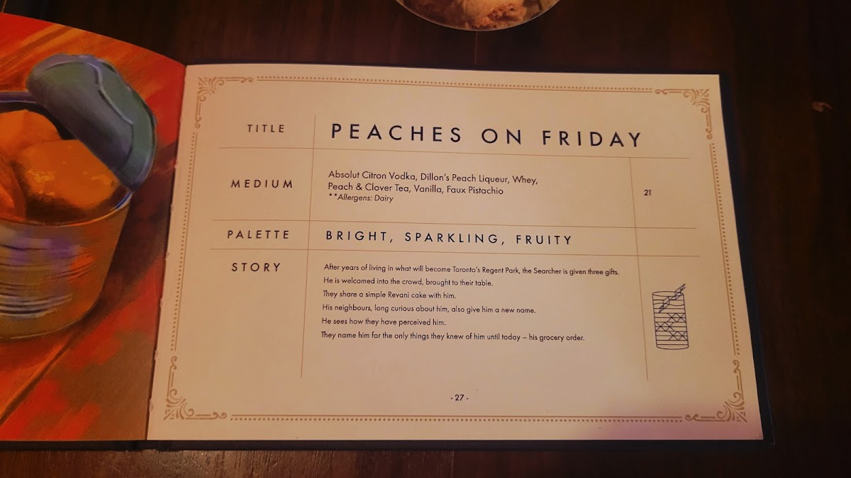 LIBRARY BAR Photo Menu 5