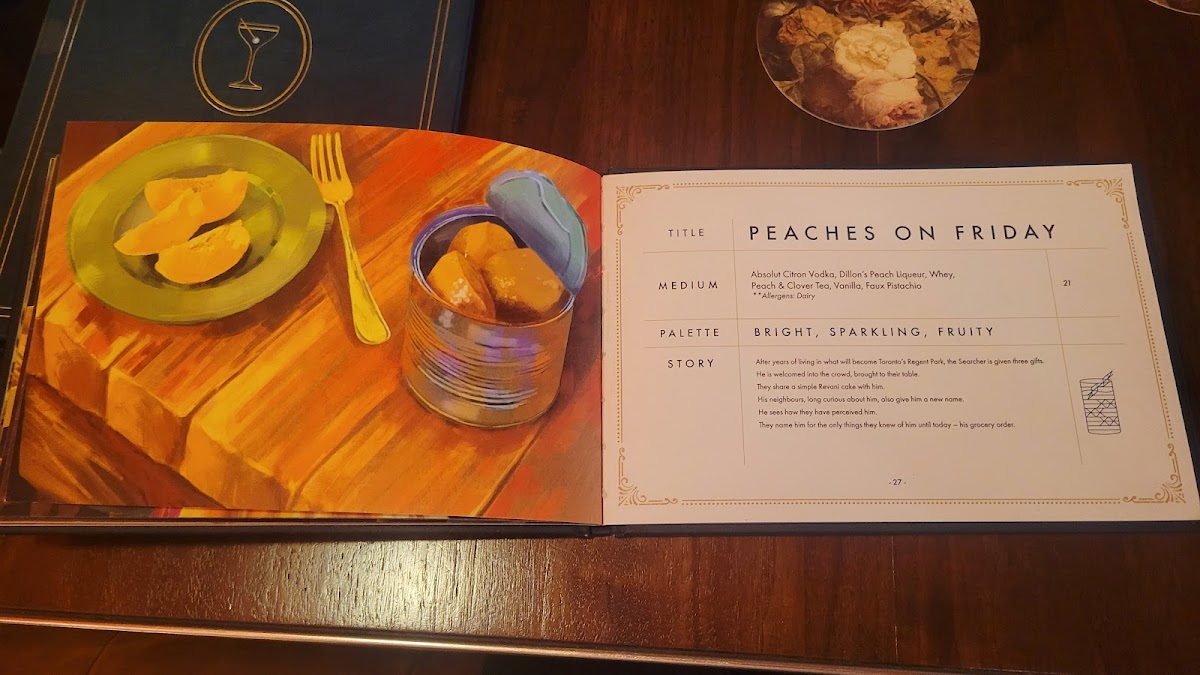 LIBRARY BAR Photo Menu 6