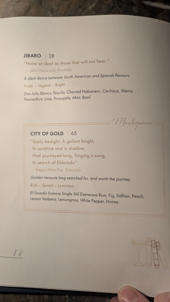 LIBRARY BAR Photo Menu 7