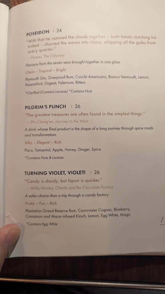 LIBRARY BAR Photo Menu 8