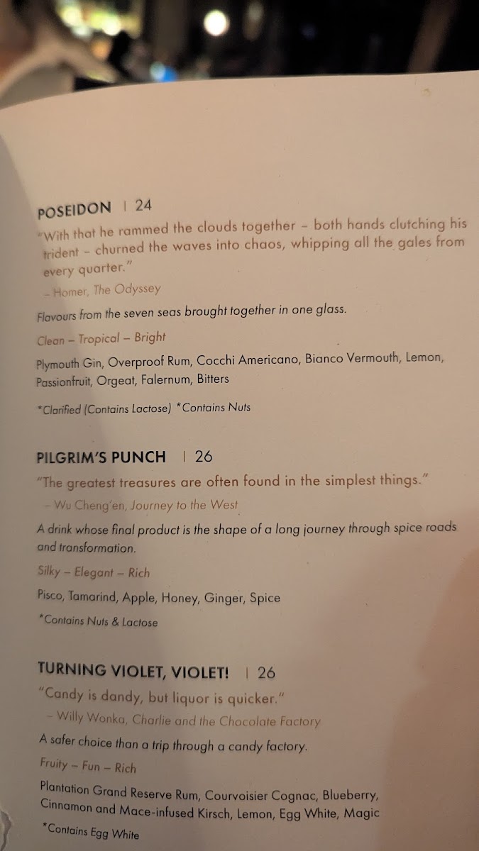 LIBRARY BAR Photo Menu 9