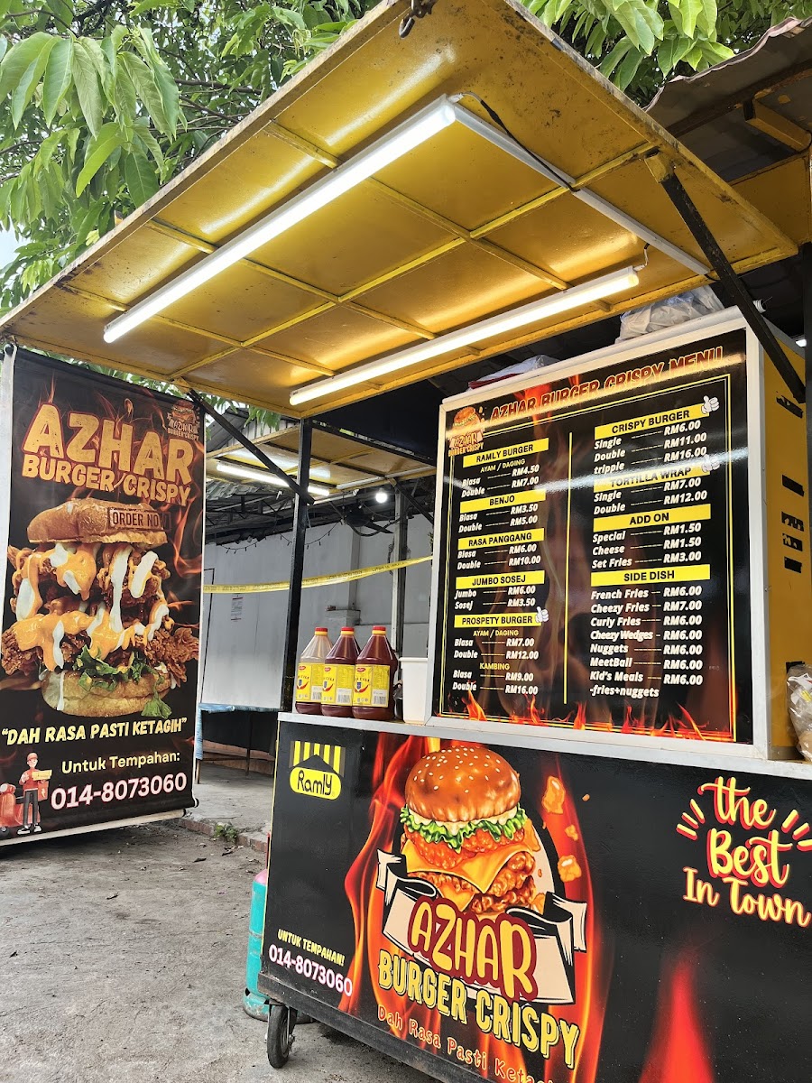 Azhar Burger Crispy Photo Menu 4