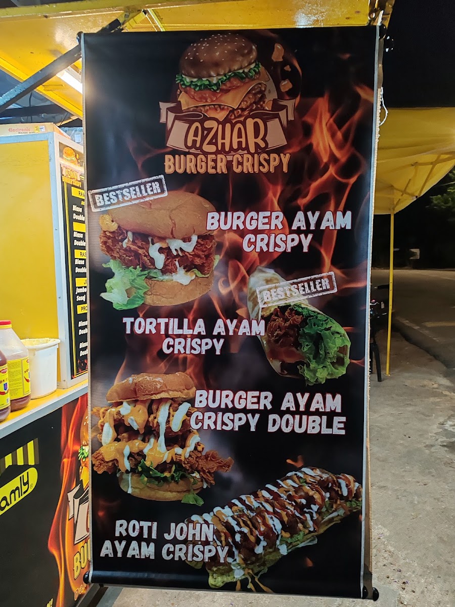 Azhar Burger Crispy Photo Menu 6