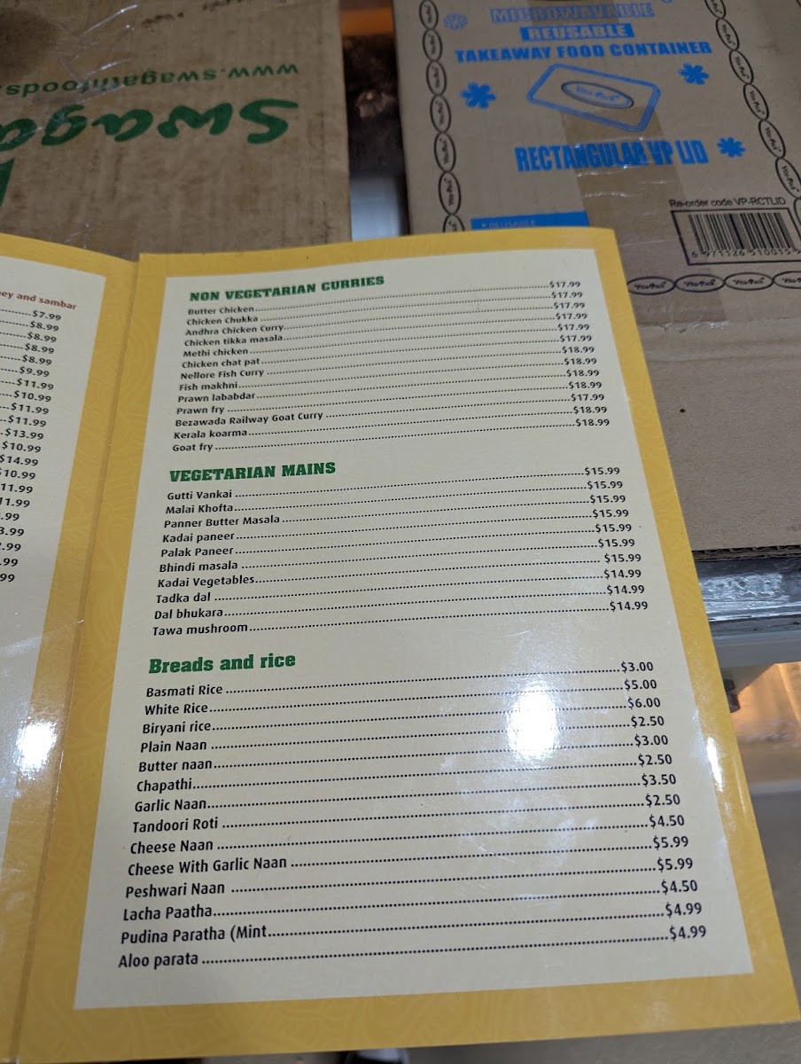 Swagath Biryani House Photo Menu 1