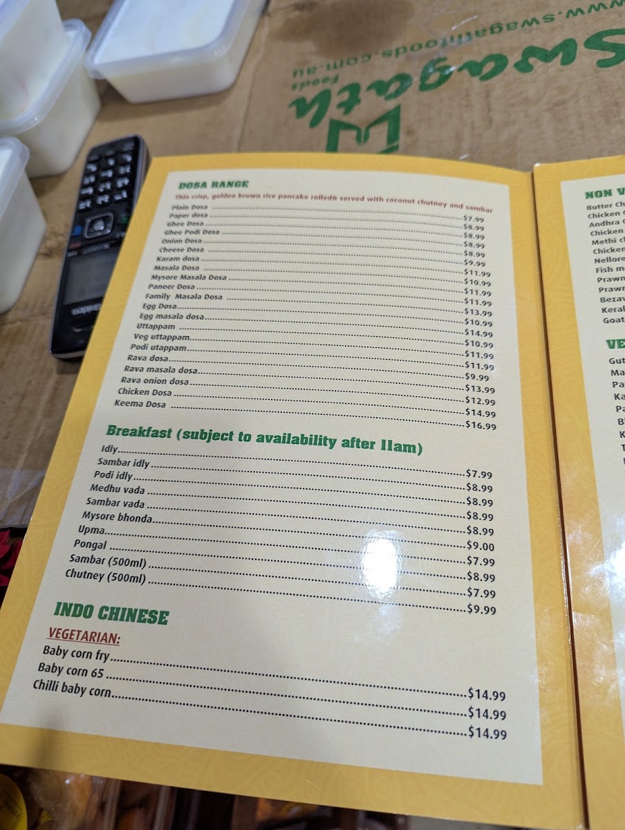 Swagath Biryani House Photo Menu 2