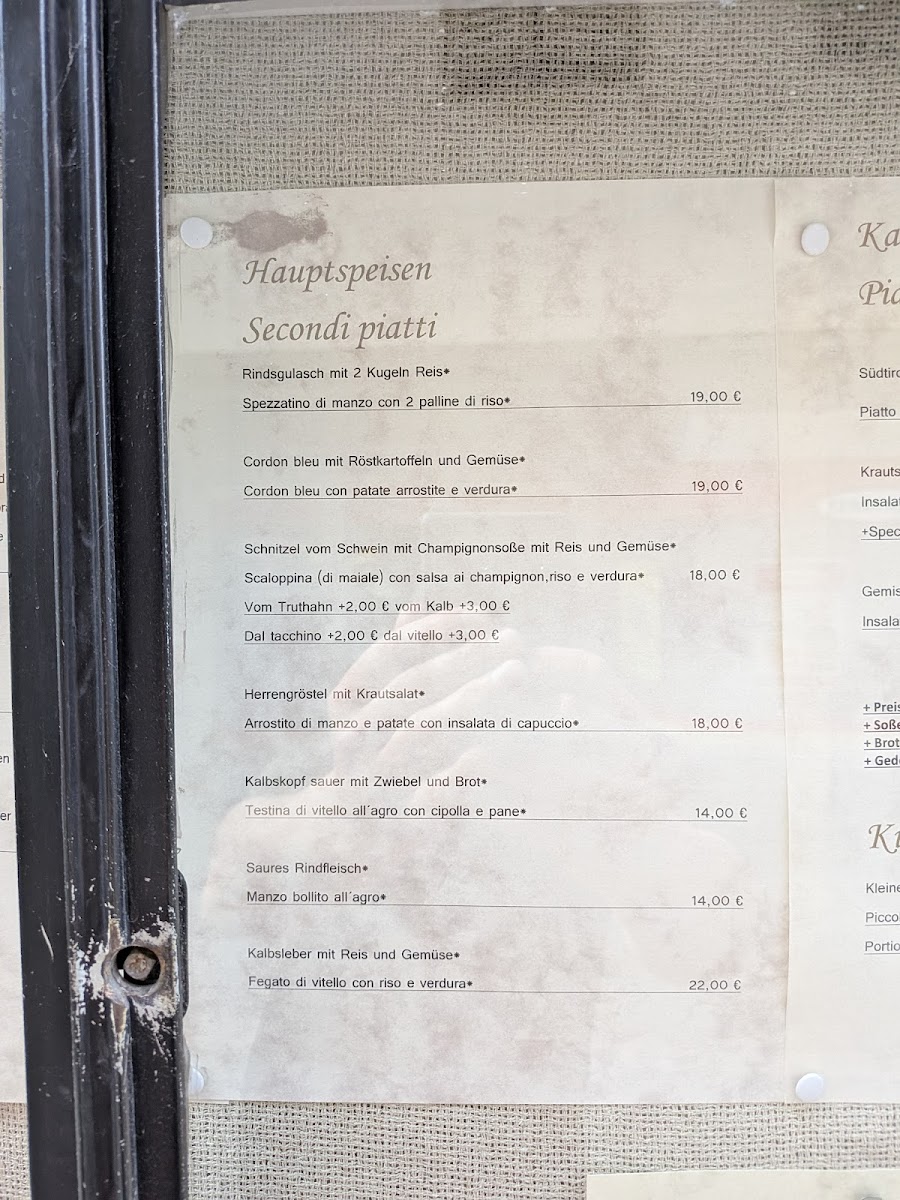 Gasthaus Schwarzer Adler Photo Menu 2