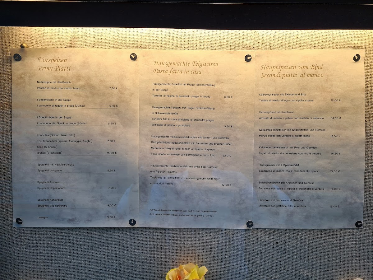 Gasthaus Schwarzer Adler Photo Menu 6