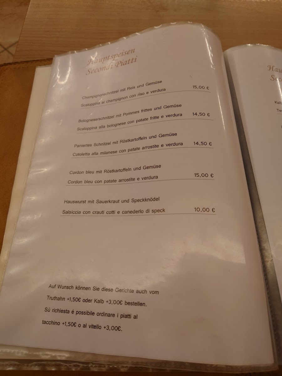 Gasthaus Schwarzer Adler Photo Menu 7