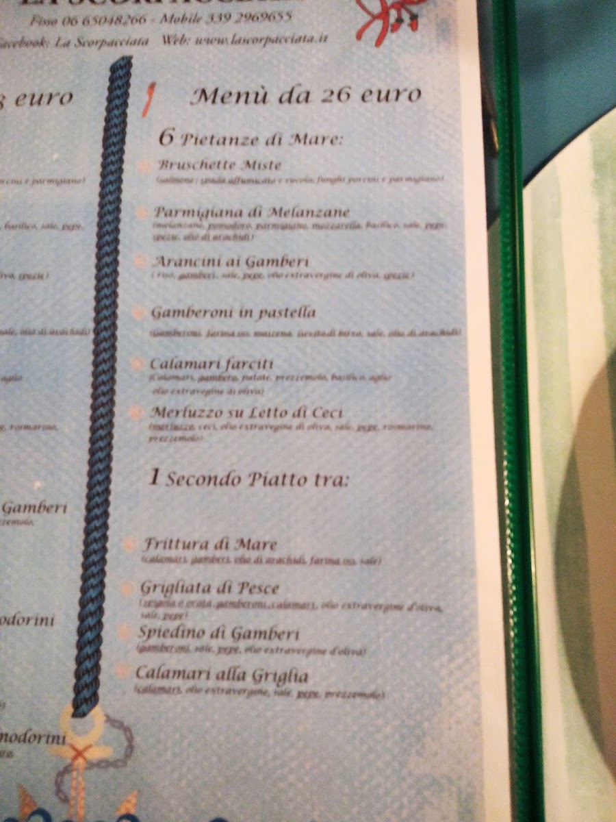 Trattoria La Scorpacciata Photo Menu 10
