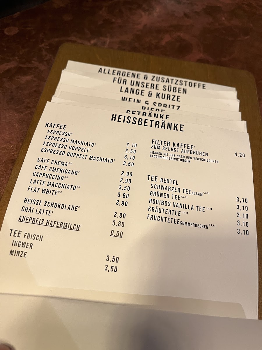 Kaffee Lebemann Photo Menu 5